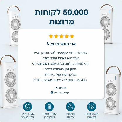 מזגן נייד 2 קומות