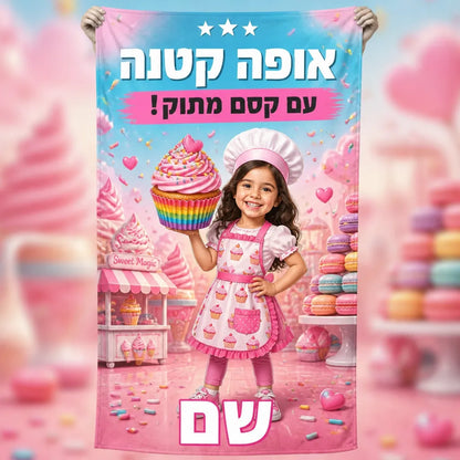 מגבת בהתאמה אישית