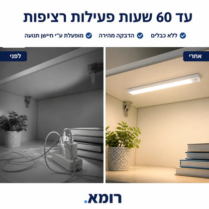 מנורת חיישן תנועה